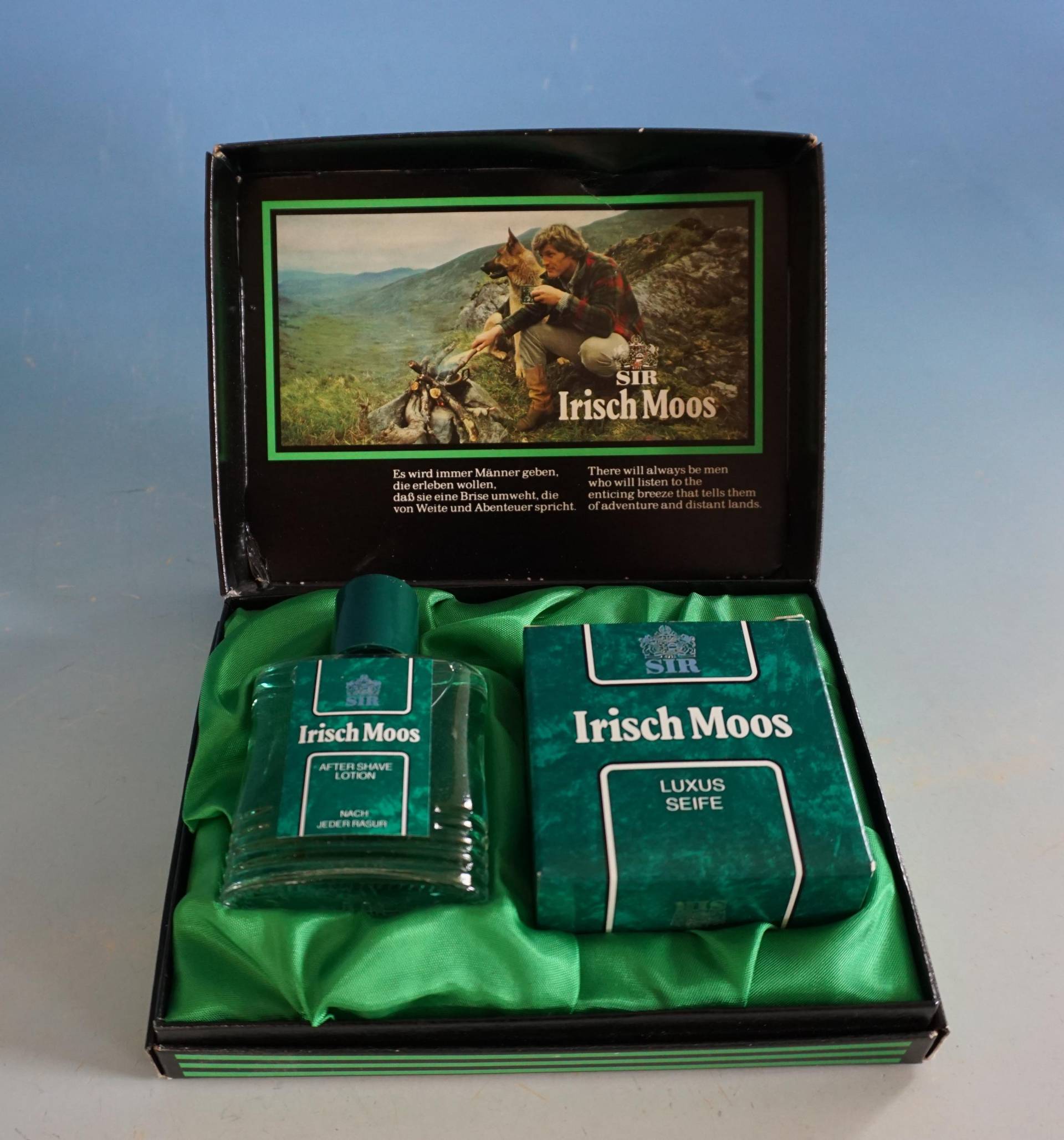 Vintage 4711 Irisch Moos Sir After Shave Lotion + Luxus Seife Herrenseife 100 G Geschenkbox Geschenk Set 70Er/80Er Selten | F024-1727 Vintage 4711 Irisch Moos Sir After Shave Lotion + Luxus Seife Herrenseife 100 G Geschenkbox Geschenk Set 70Er/80Er Selten | F024-1727 von Etsy - myDecoWorld24