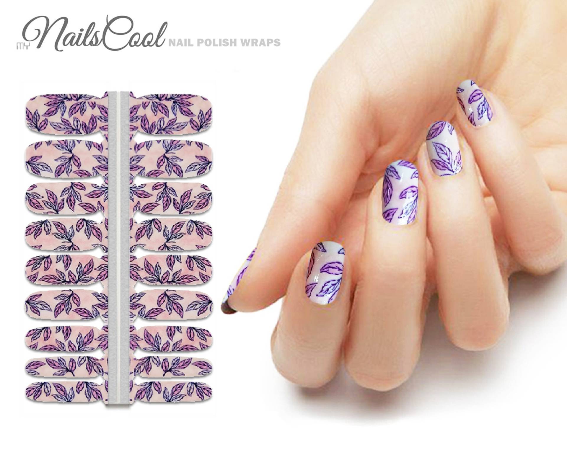 Pink Farbe Lila Blatt Muster Echte Nagellack Streifen Nailart Wraps Street Art 18 Strips Pink Farbe Lila Blatt Muster Echte Nagellack Streifen Nailart Wraps Street Art 18 Strips von Etsy - myNailsCool
