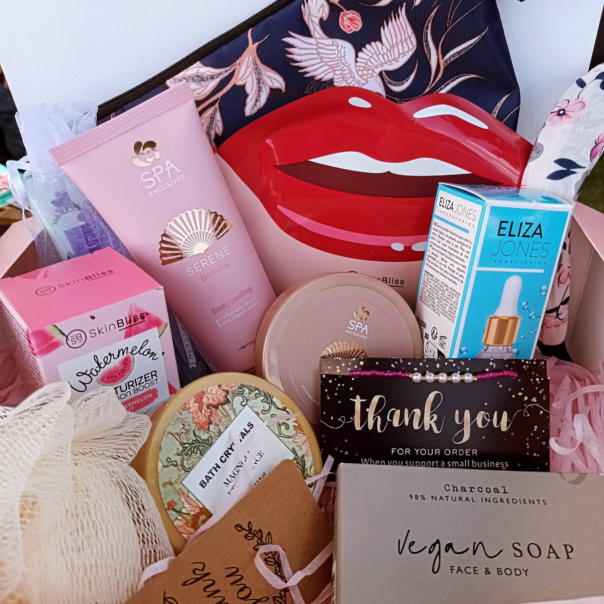 Beautybox/Geschenkbox Personalisiert/ Exklusives Design/Set/Geburtstag/Freundin/Wellness/Muttertag/Frauen/Weihnachtsgeschenk/Vegan/Giftbox von Etsy - mybeautyshopbox