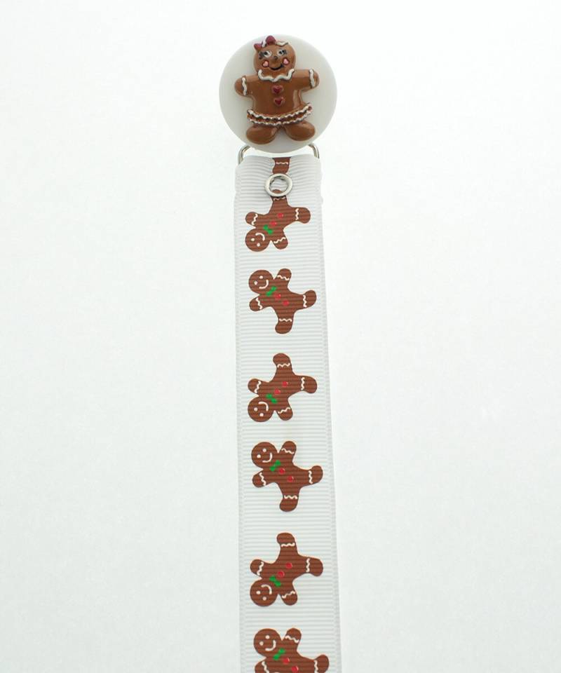 Ingwer Brot Band Schnullerclip | Rhgb von Etsy - mycrystaldream