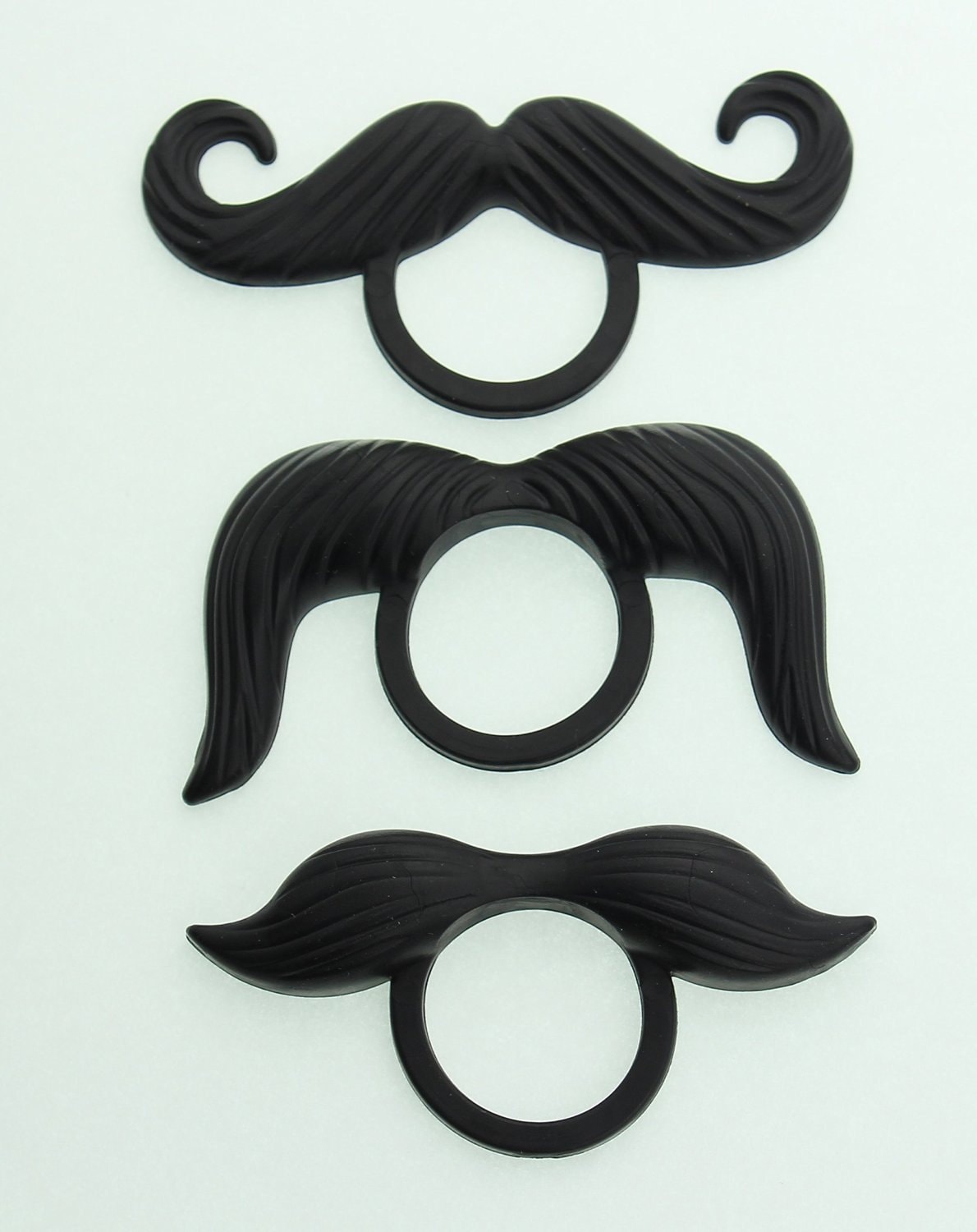 Mustache Schnullerringe, Passend Für Most Marken Schnullern, Siehe Drittes Bild | Mr3B(Msrp 20.00 von Etsy - mycrystaldream