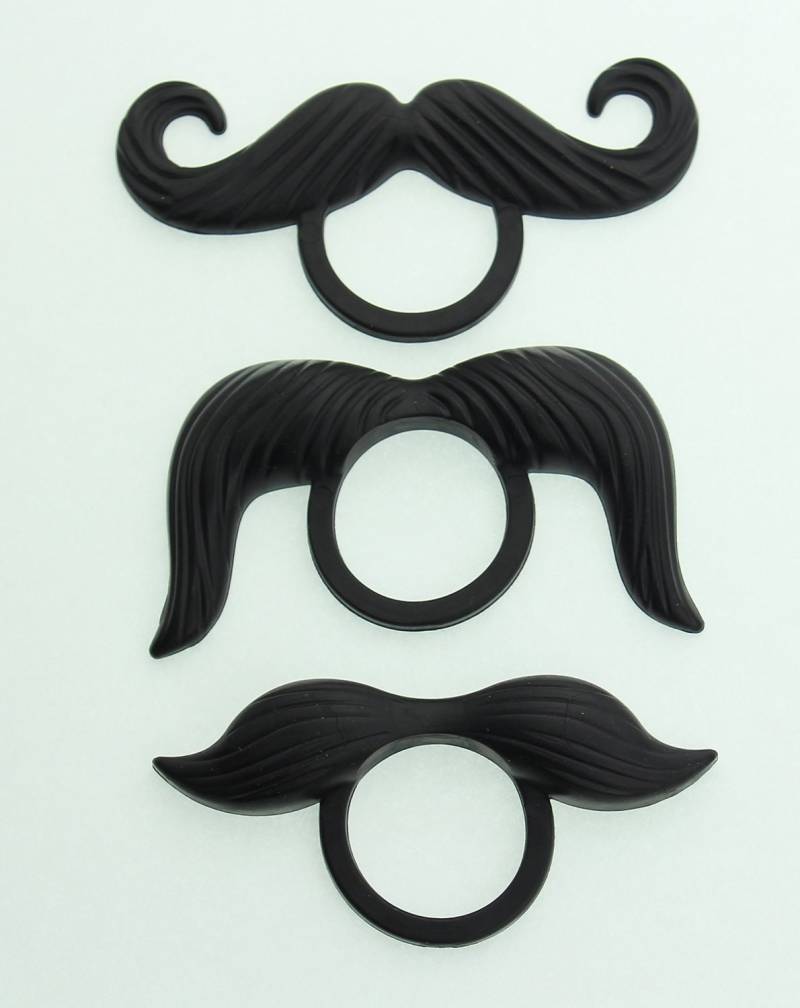 Mustache Schnullerringe, Passend Für Most Marken Schnullern, Siehe Drittes Bild | Mr3B(Msrp 20.00 von Etsy - mycrystaldream