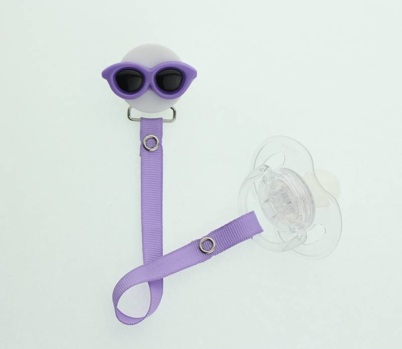 Sonnenbrille Lila Schnullerclip | Uvp 18.00 Uhr von Etsy - mycrystaldream