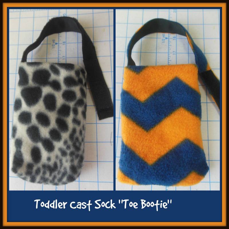 25% Rabatt Auf Jugend Solid & Printed Fleece Fuß Cast Toe Bootie von Etsy - myscap