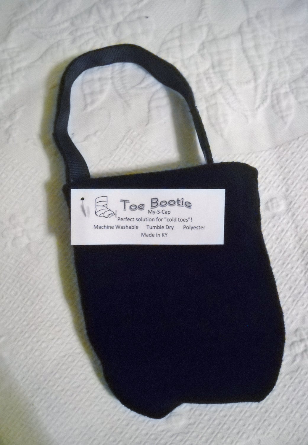 Big Foot Fleece Male Foot Cast Toe Bootie, Weist Flüssigkeiten Ab Schwarze Zehenwärmer-Socke Big Foot Fleece Male Foot Cast Toe Bootie, Weist Flüssigkeiten Ab Schwarze Zehenwärmer-Socke von Etsy - myscap