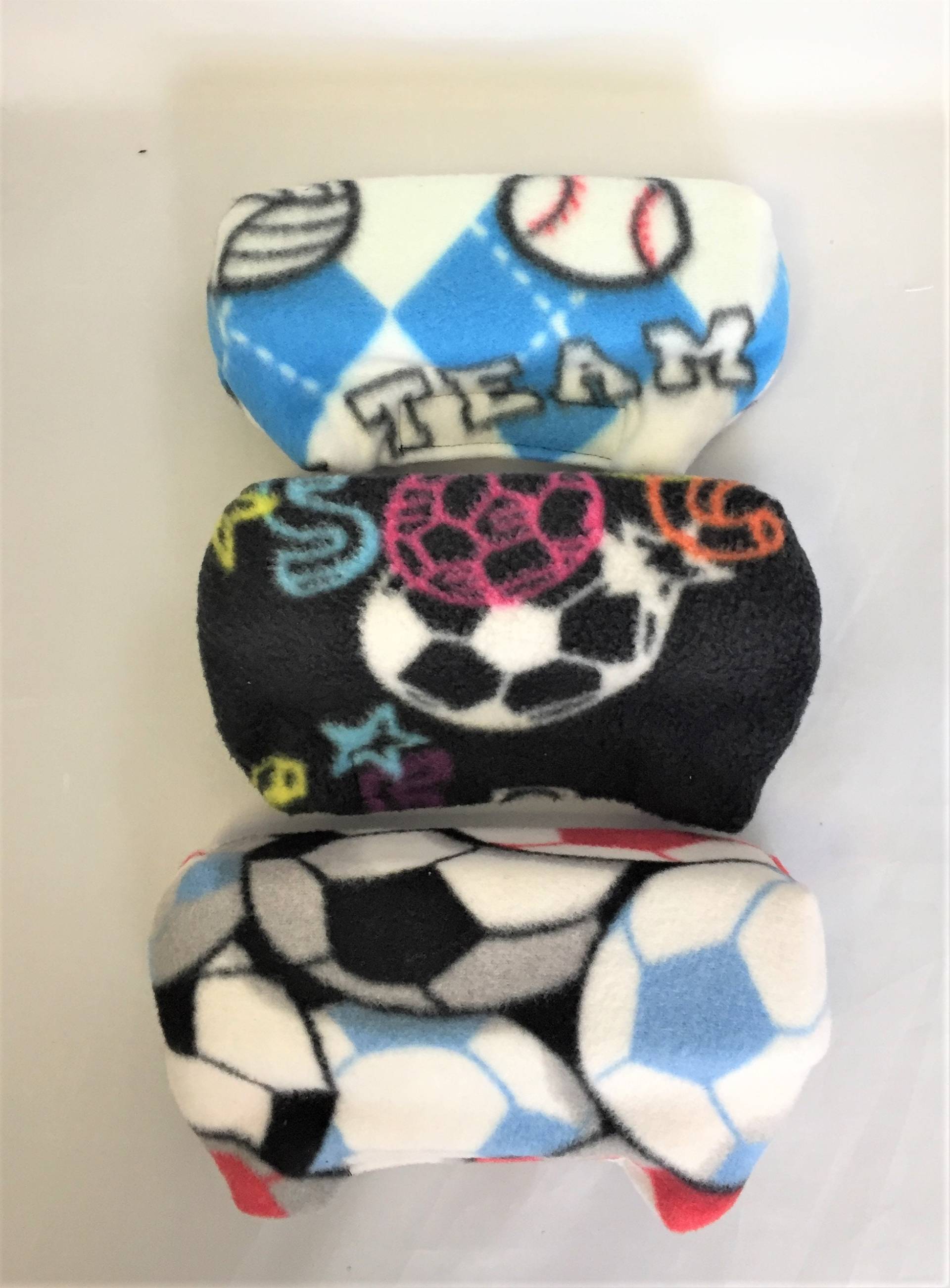 Fleece-Krückenpolster Fußball-Krückenbezug 5, 1 cm, Mit Polsterung von Etsy - myscap