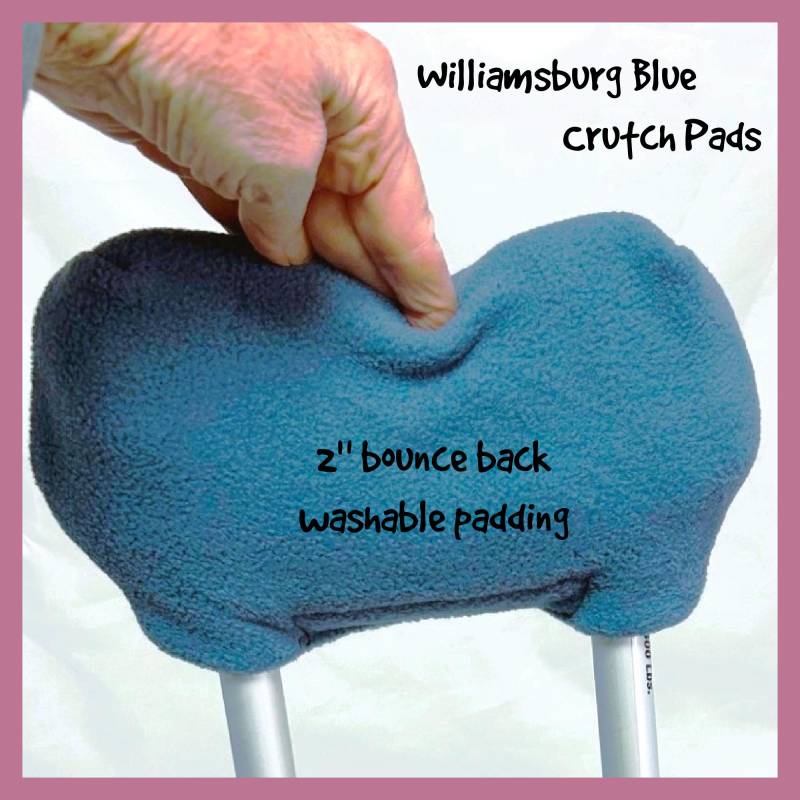 Himmelblau Oder Mondsteinblau, Krückenpads 2 "Bounce Back Padding Krückenabdeckung, Krückentaschen-Handytaschenzubehör, Gegossene von Etsy - myscap