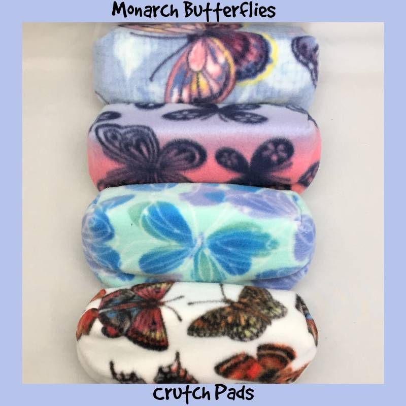 Monarch Butterfly Fleece Gepolsterte Krücke Pad Wrap Sets von Etsy - myscap