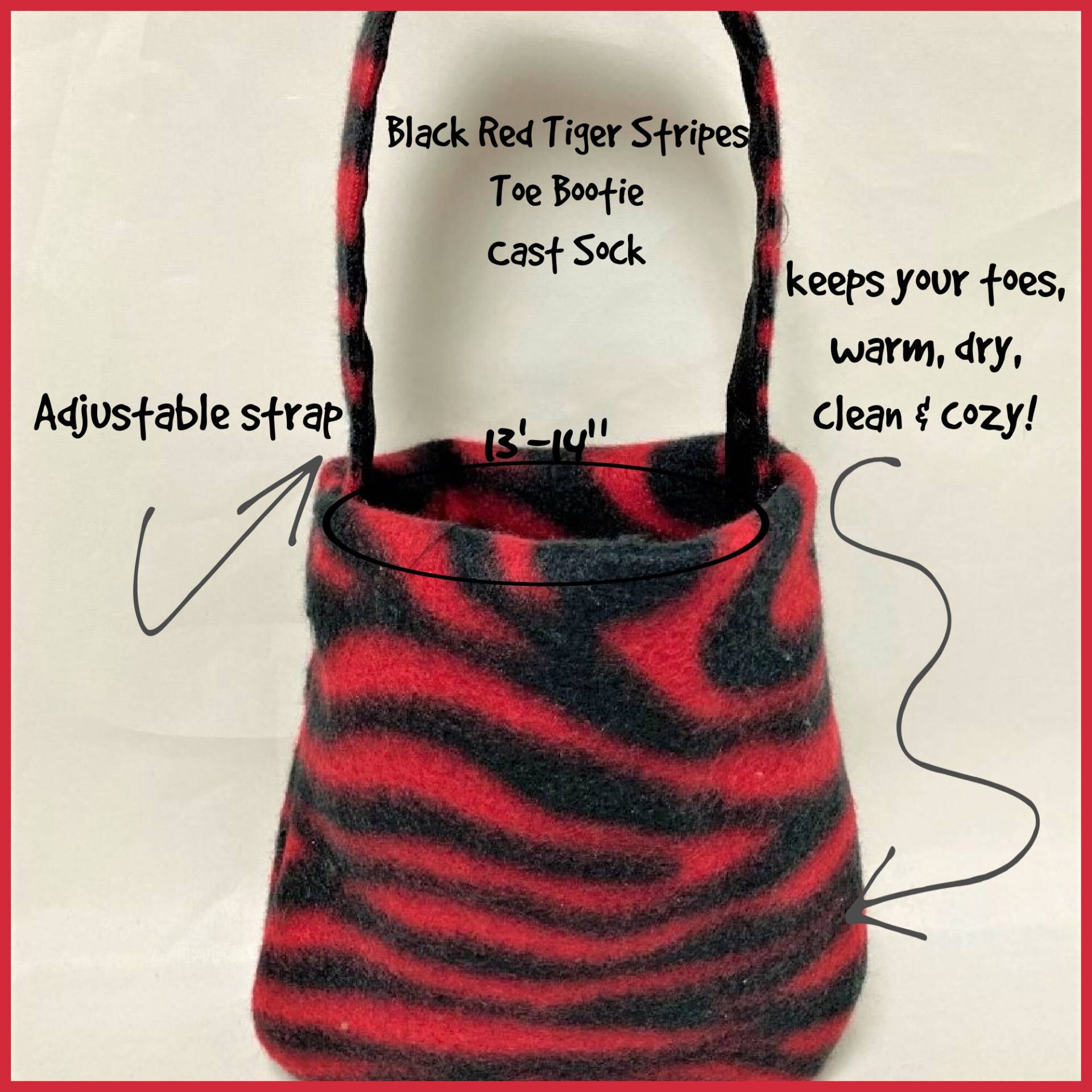 Tiger Stripes Fleece Bootie, Zehenwärmer Gießsocke, Solids Print Fallabdeckung Tiger Stripes Fleece Bootie, Zehenwärmer Gießsocke, Solids Print Fallabdeckung von Etsy - myscap
