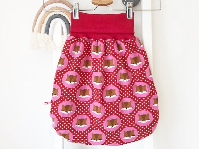 strampelsack Fuchs Gr. 68 Rot von Etsy - nadelspinnereiwerk
