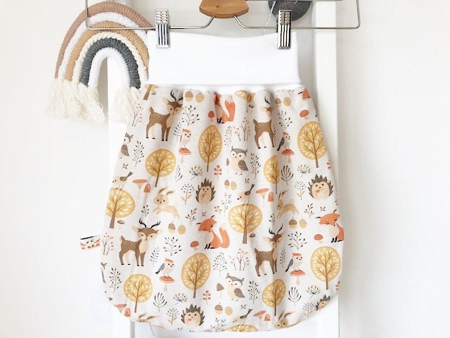 strampelsack Waldtiere Gr. 68 Beige von Etsy - nadelspinnereiwerk