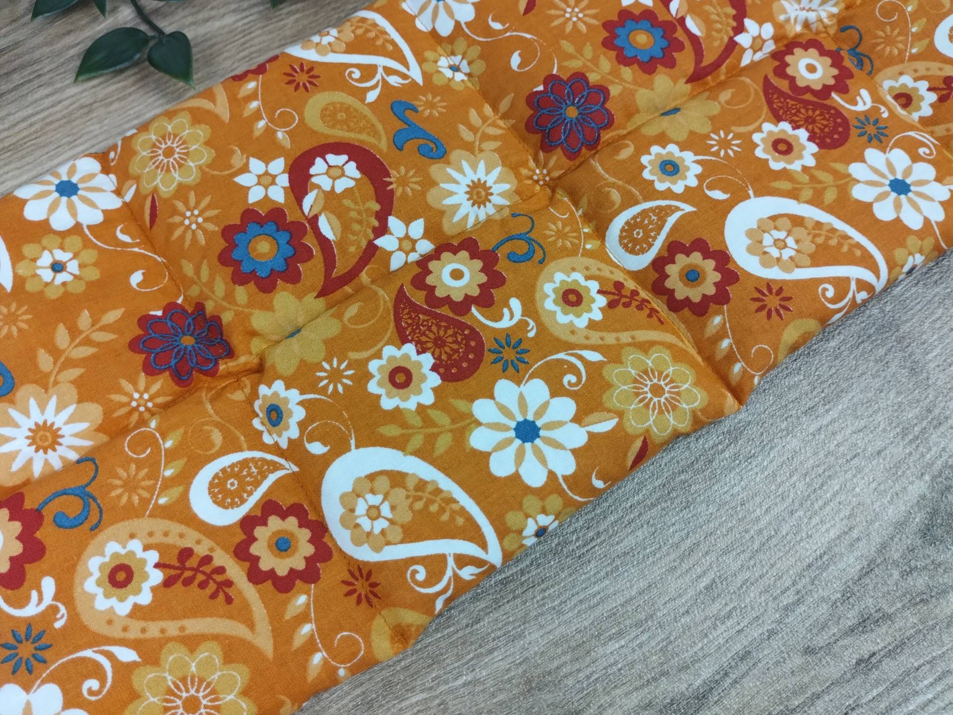 Dinkel - Wärmekissen in Unterschiedlichen Größen Mit Floralem Muster Bernstein, Orange Und Weiß Dinkel - Wärmekissen in Unterschiedlichen Größen Mit Floralem Muster Bernstein, Orange Und Weiß von Etsy - nadelundholz