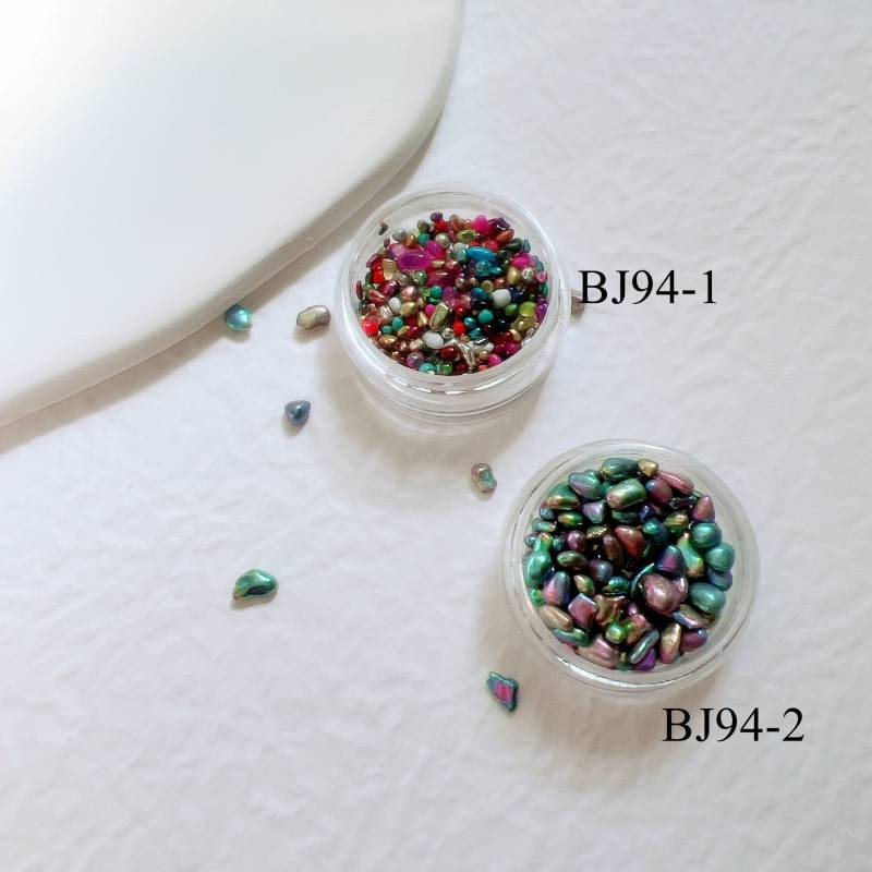 Nail Art Mixed Color Beads Dekorationen Resin Perlen Bj94 von Etsy - nailartfairy