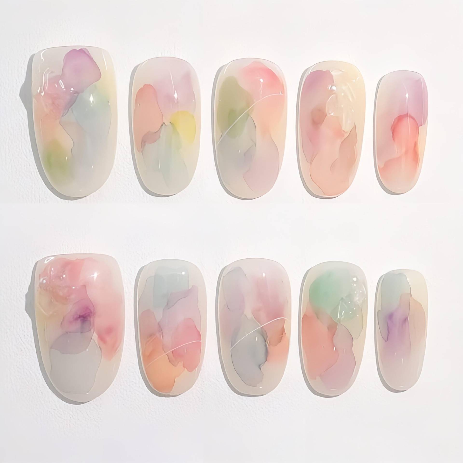 Handgemachte Wiederverwendbare Pressnägel - 3D-Drucknägel von Etsy - nailauraDE
