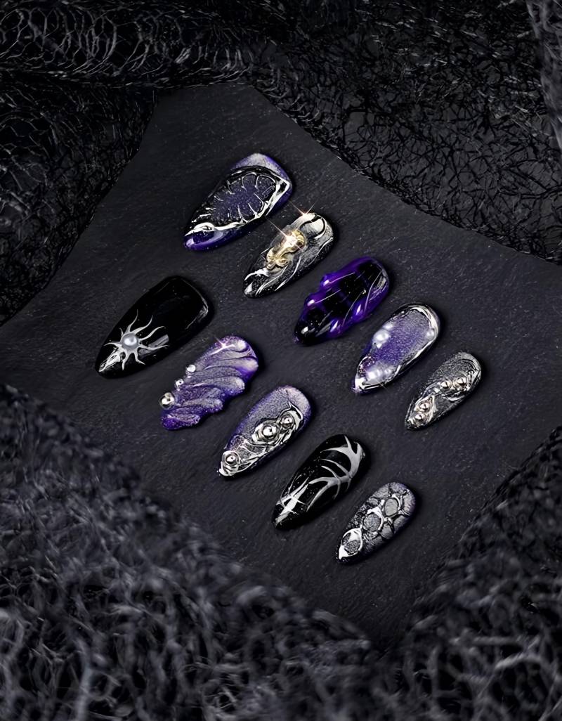 Selbstgemachte Amethyst-Rüstung 3D von Etsy - nailauraDE