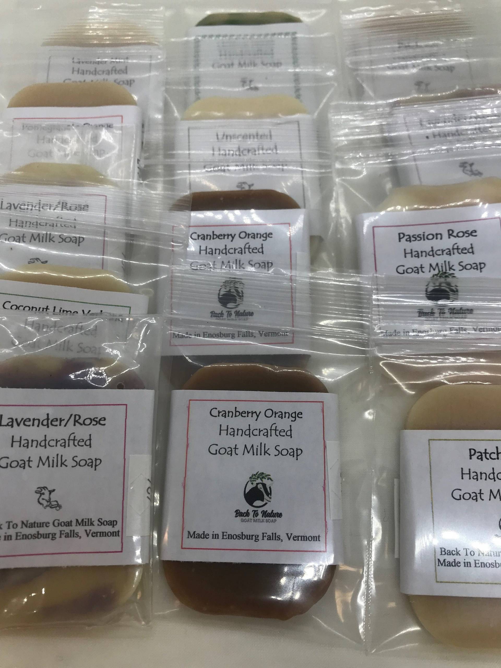 10 Kleine Ziegenmilchseifen, Verschiedene Düfte von Etsy - naturalgoatsoap