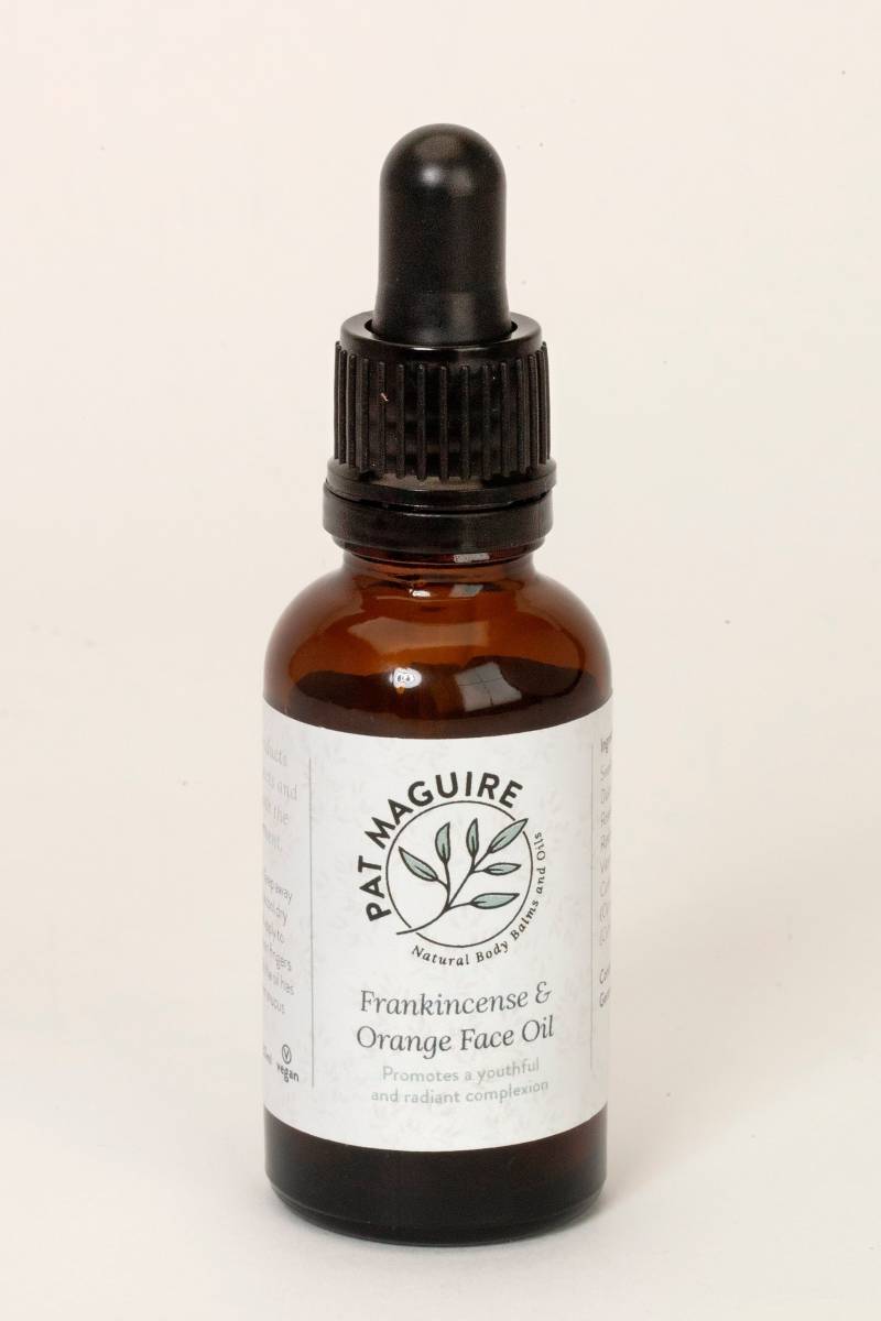 Aromatherapie-Gesichtsöl Mit Weihrauch Und Orange - Natürliche Feuchtigkeitsspendende Mischung | 30 Ml von Etsy - naturalskin4you22