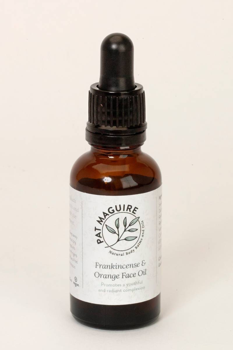 Frankincense & Orange Face Oil Natürliches Luxus-Aromatherapie Gemischtes Feuchtigkeitsspendendes Öl. Recycelbare Glasflasche Mit von Etsy - naturalskin4you22