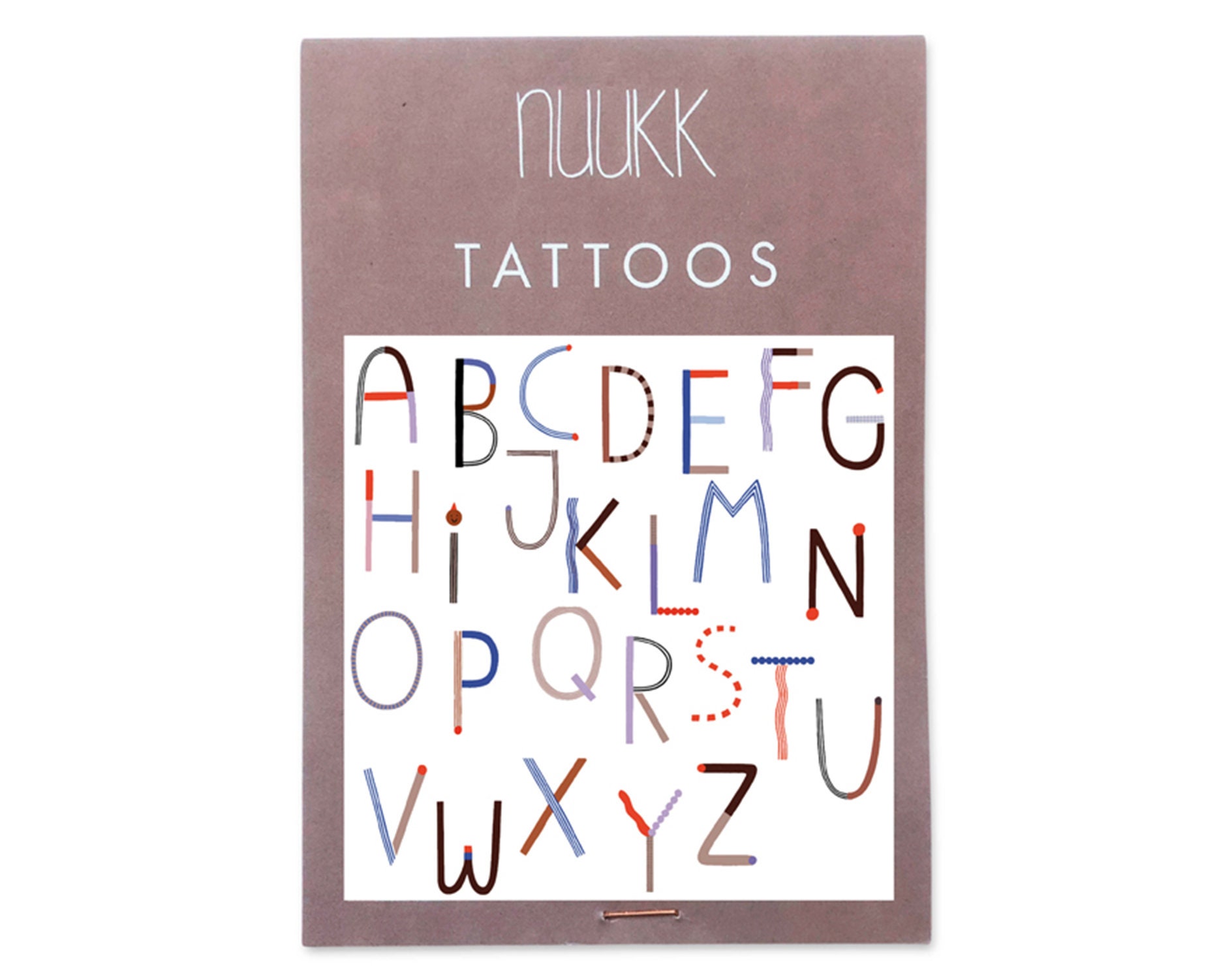 Temporäres Tattoo - Abc Temporäres Tattoo - Abc von Etsy - nuukk