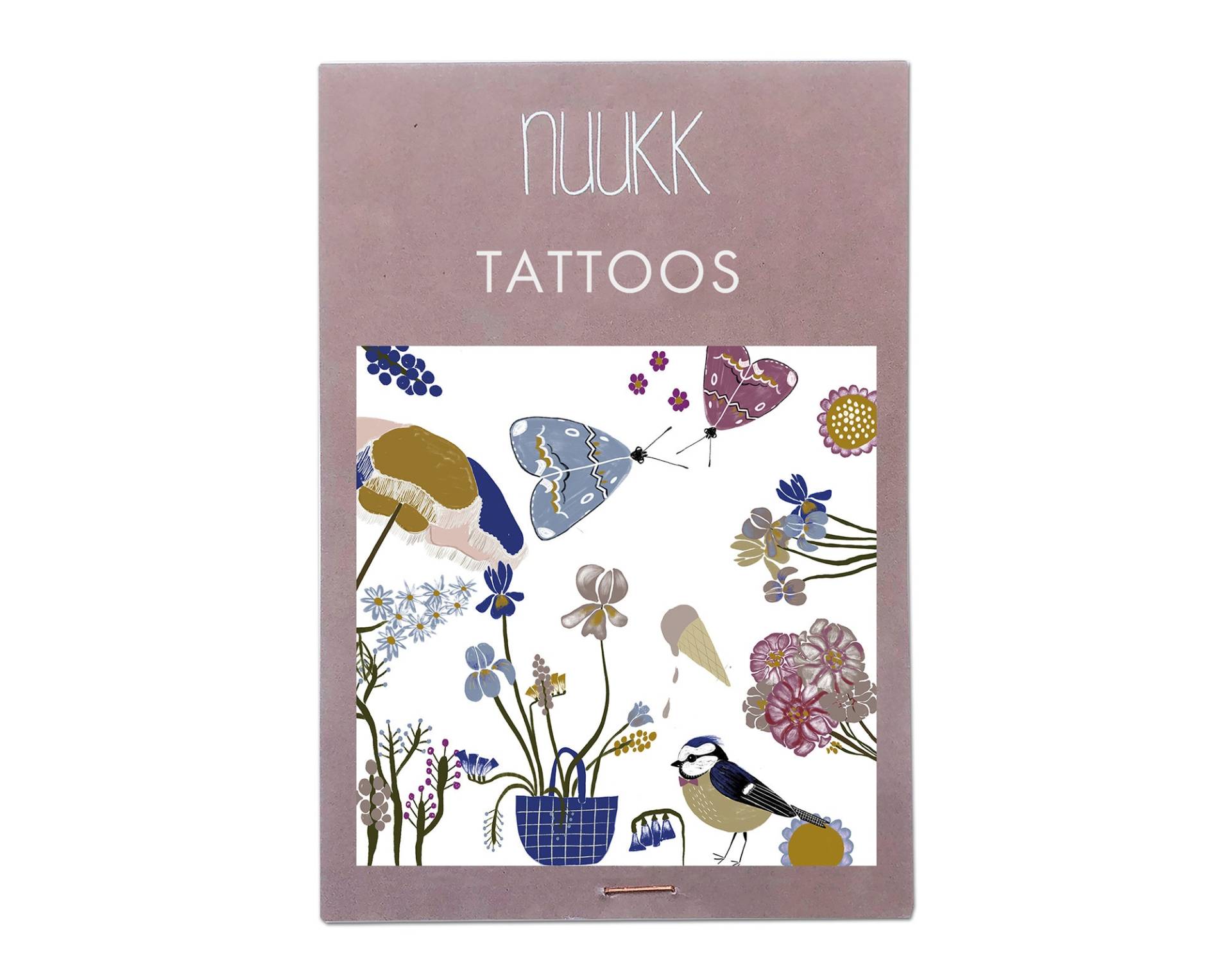 Temporäres Tattoo - Blumenstrauß Temporäres Tattoo - Blumenstrauß von Etsy - nuukk