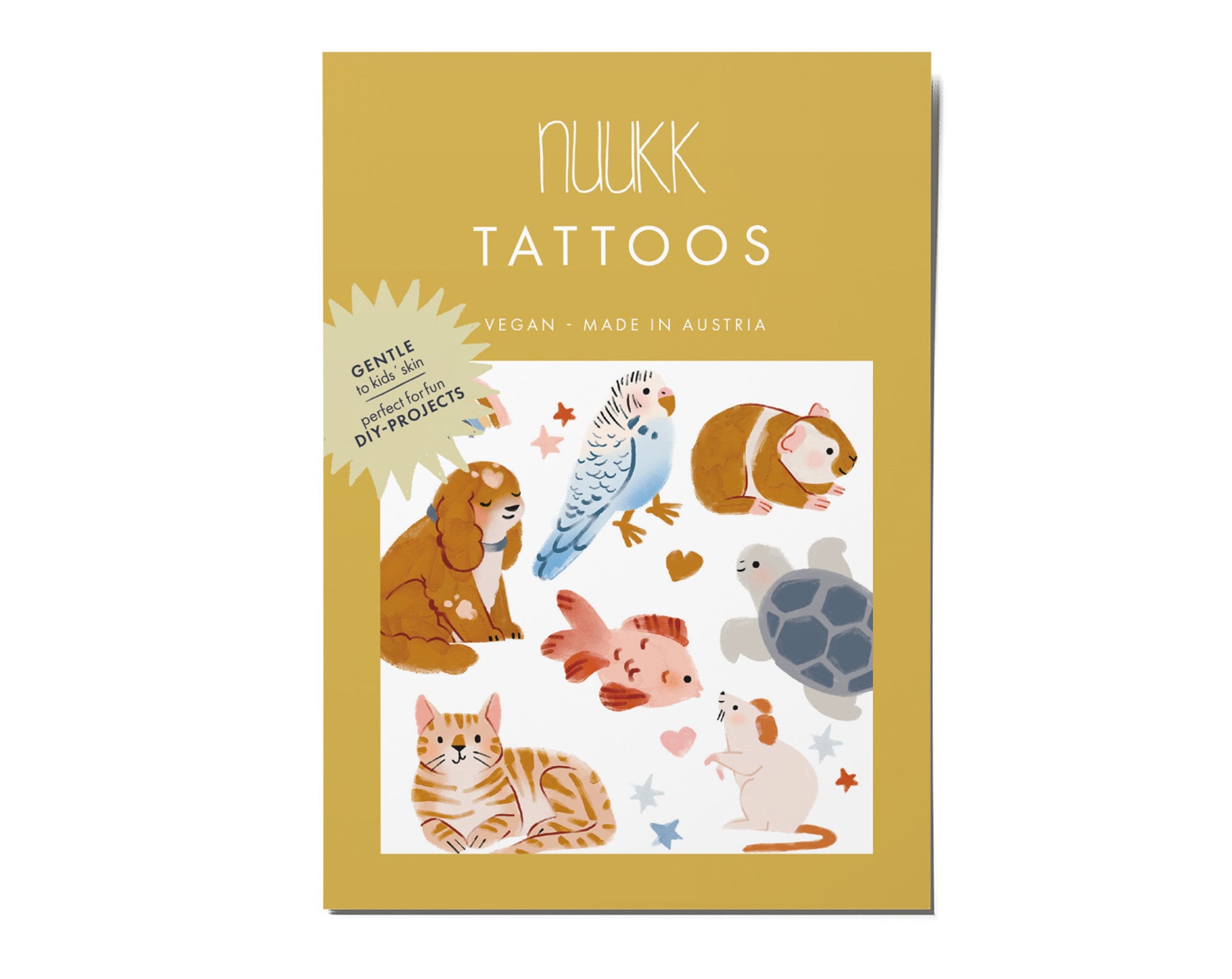 Vegan Tattoos - Haustiere Vegan Tattoos - Haustiere von Etsy - nuukk