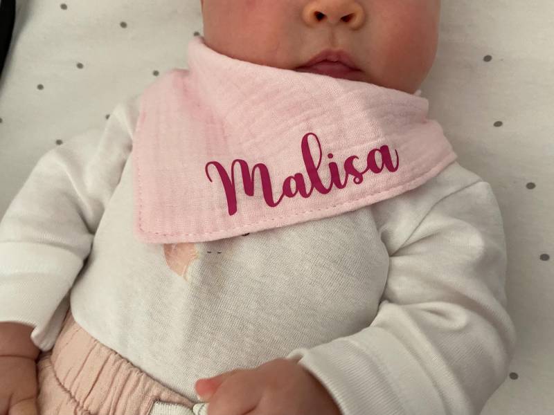 Musselin Dreieckstuch, Lätzchen Für Baby/Kind, Personalisiert - Viele Farben von Etsy - oLEDoFrames