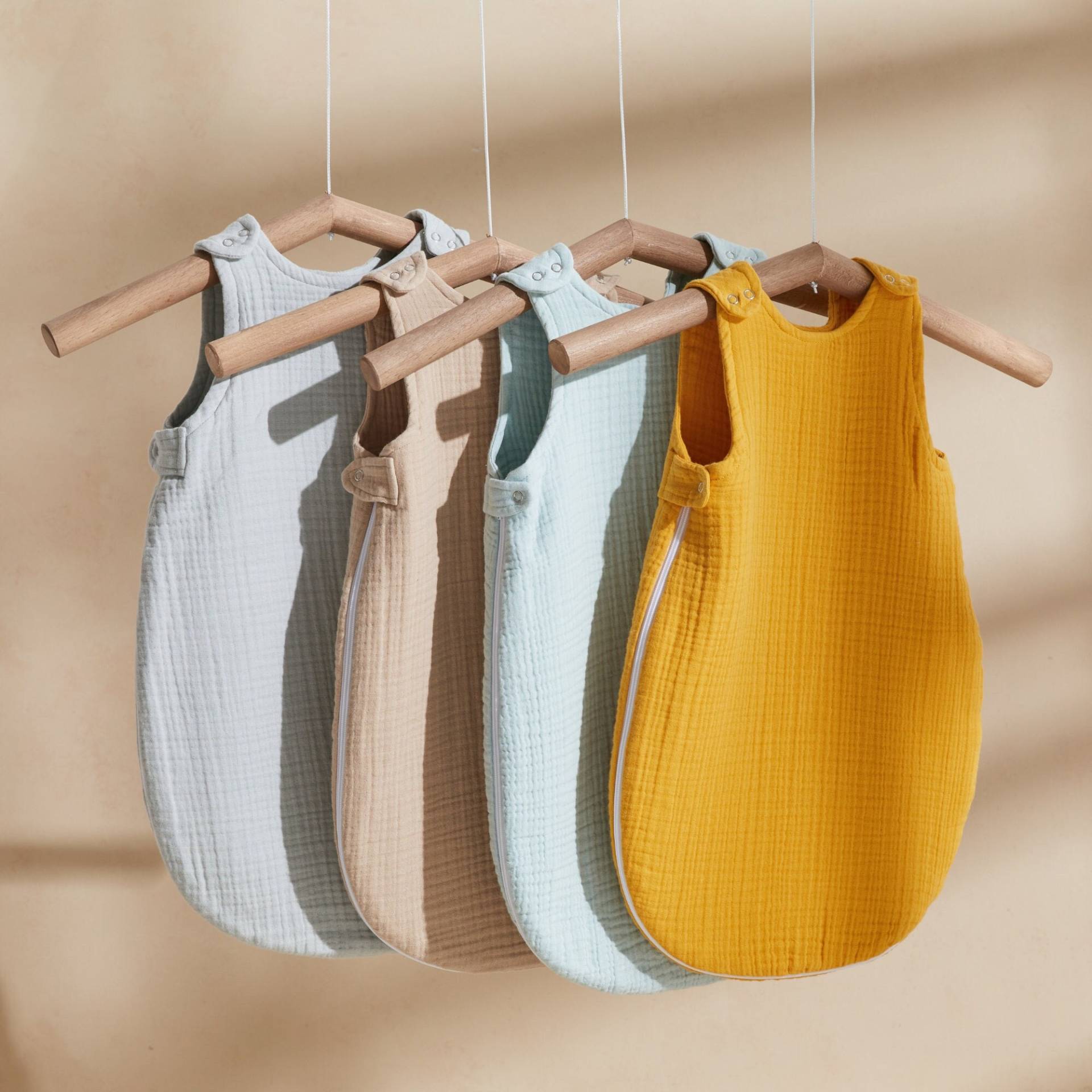 Baby Schlafsack/4 Lagige 100% Bio Musselin Baumwolle Strampelsack Pucksack von Etsy - oakandpinemarket