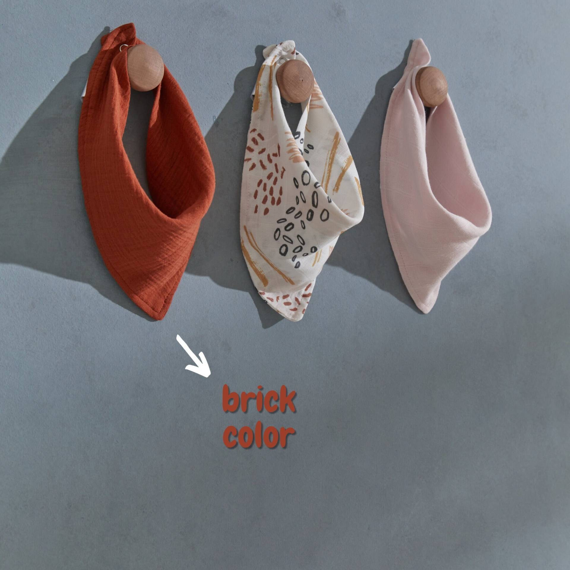 Lätzchen Ziegelfarbe/Doppelte Gaze 100% Bio Musselin Baumwolle/ Oeko-Tex, Gots, Nachhaltig Bandana Aufstoßen Lätzchen Ziegelfarbe/Doppelte Gaze 100% Bio Musselin Baumwolle/ Oeko-Tex, Gots, Nachhaltig Bandana Aufstoßen von Etsy - oakandpinemarket