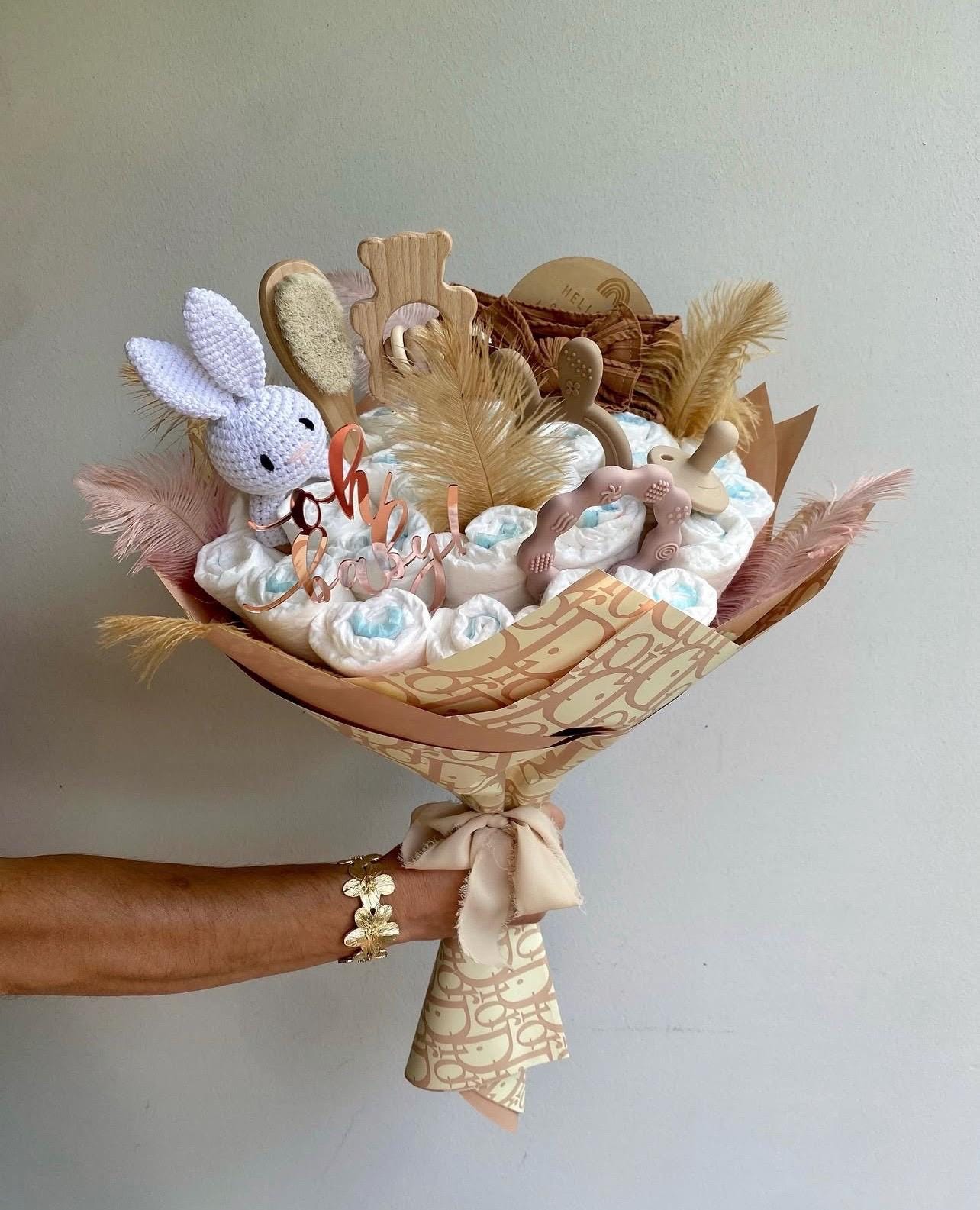 Windelbouquet Medium Windelbouquet Medium von Etsy - ohlittlebabych