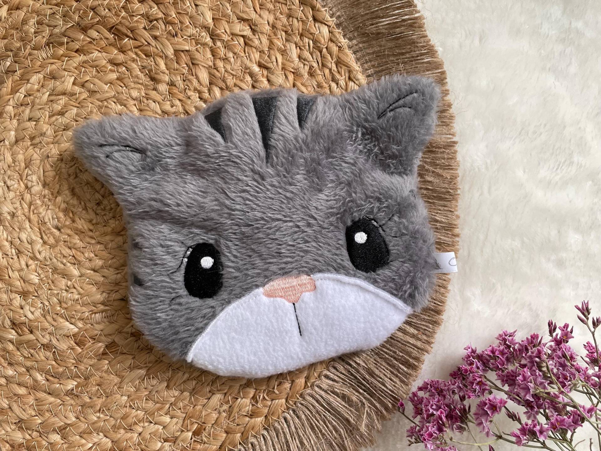 Körnerkissen Dinkelkissen Katze Mit Name, Wärmekissen von Etsy - olchenOHL
