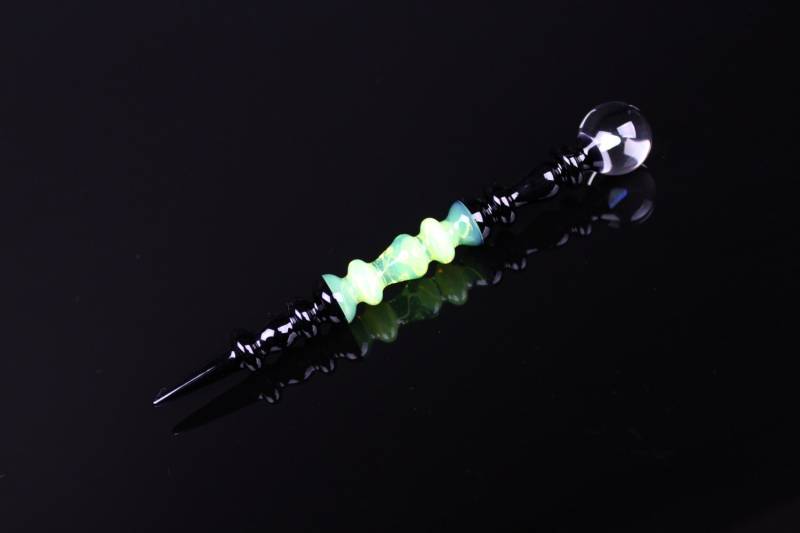 Opal - Slyme Art Glas Parfüm Dauber von Etsy - organicglassworks