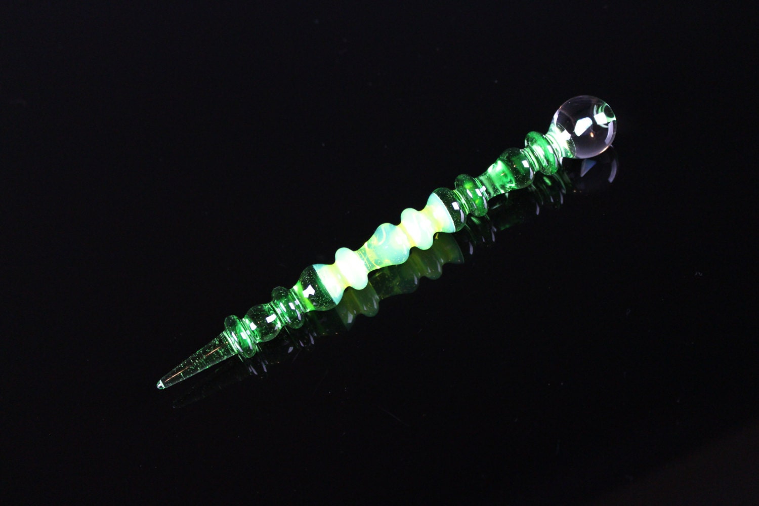 Opal - Slyme & Kryptonite Art Glas Parfüm Dauber von Etsy - organicglassworks