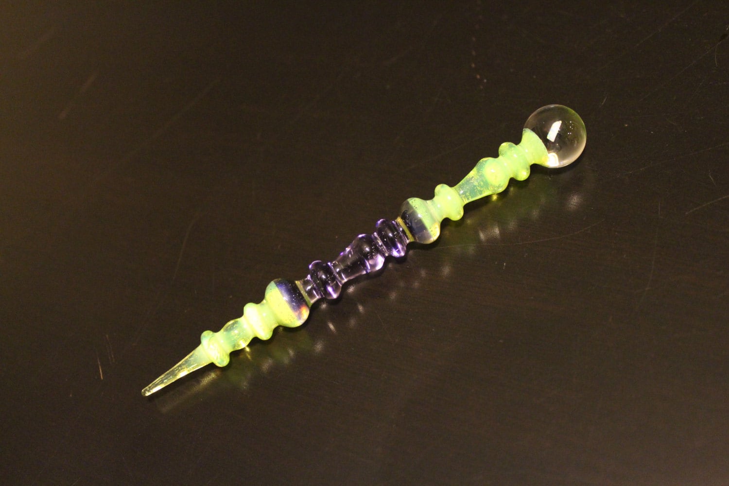 Opal Slyme & Purple Rain Kunstglas Parfüm Dauber von Etsy - organicglassworks