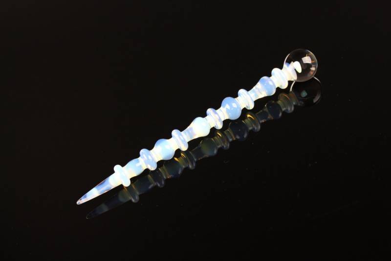 Opalglas Mit Einem Opal Kunst Glas Parfüm Dauber von Etsy - organicglassworks