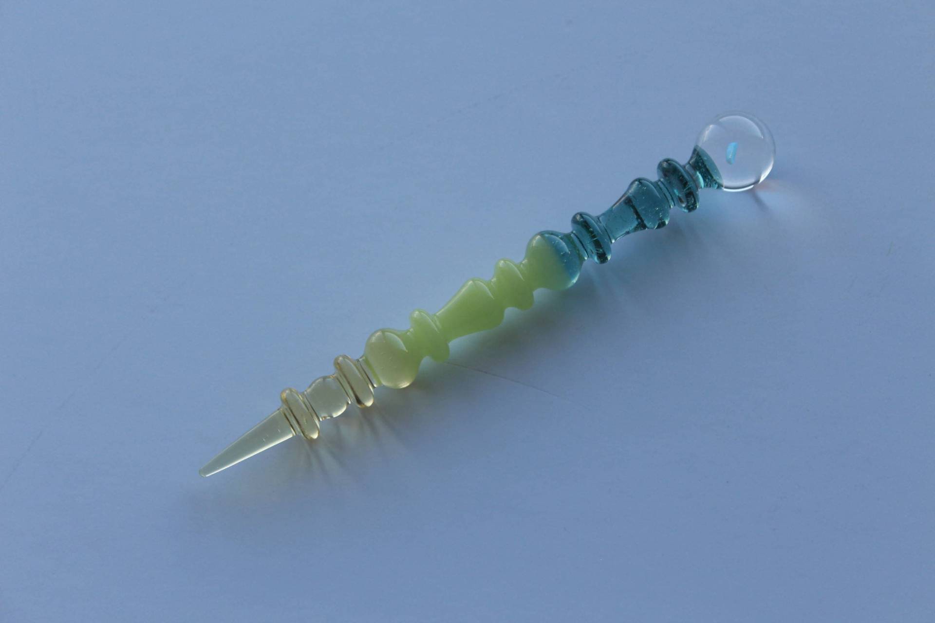 Serum - Yoshi Cfl Farbwechsel Pink/Grün-Blau/Lila Opal Kunst Glas Parfüm Dauber von Etsy - organicglassworks