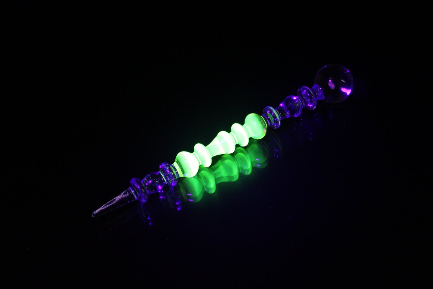 Uv Illuminati & Purple Rain Schwarzlicht Glow Opal Kunst Glas Parfüm Dauber von Etsy - organicglassworks