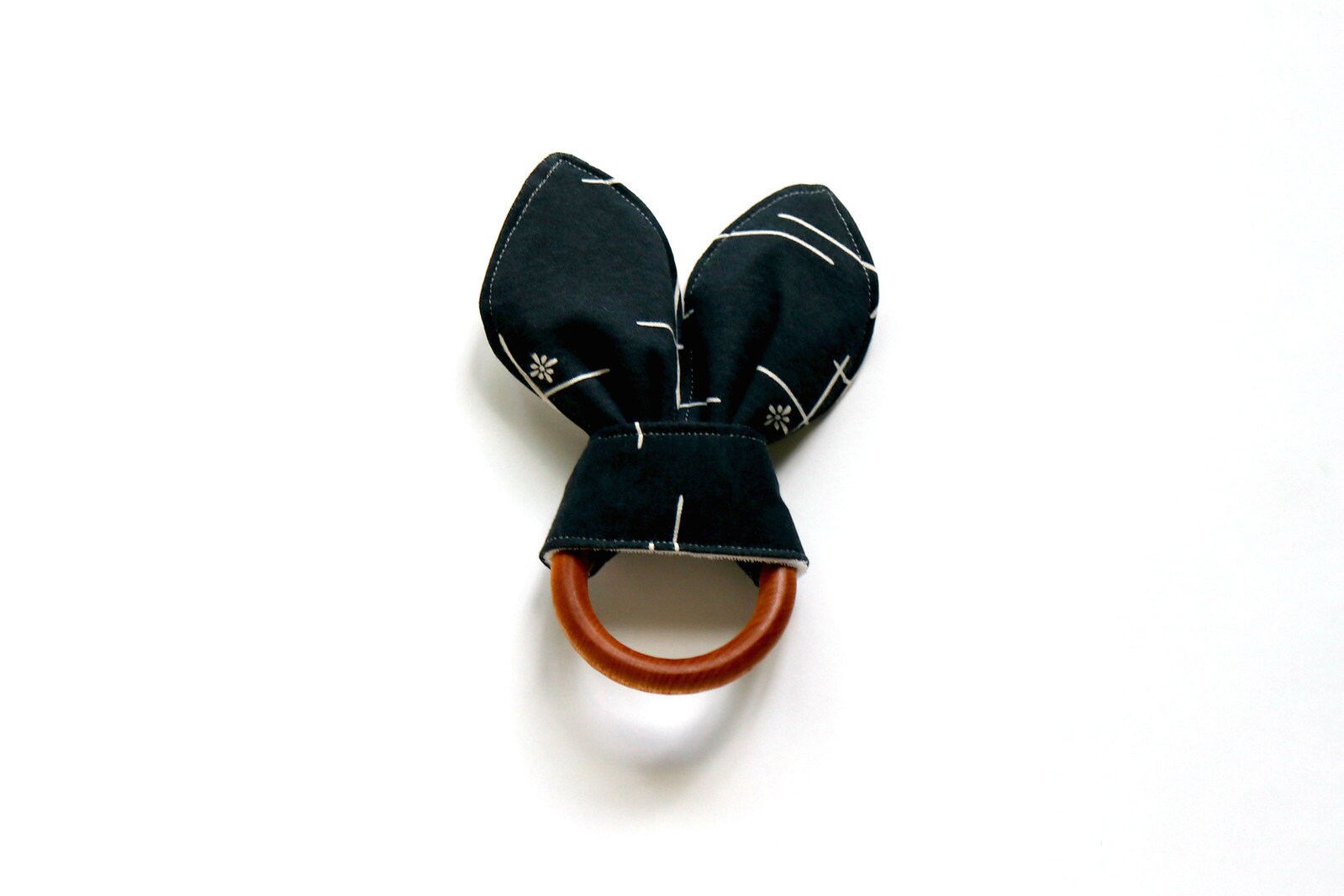 Bio Holz Beißring, Crinkle Toy, Marine Schlupf, Knit Greifling, Beißring von Etsy - owesley