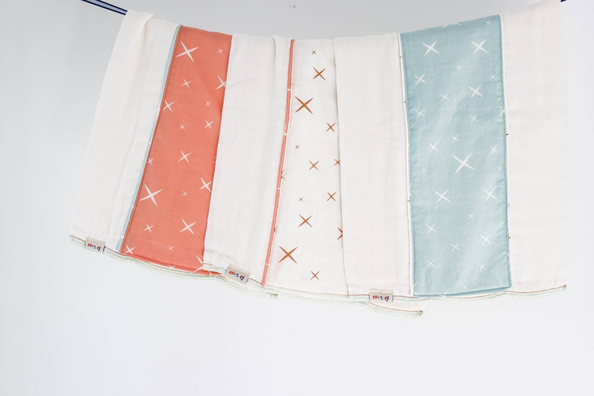 Bio Spucktuch 3Er Set. Gender Neutral Wink. Baby Spucktücher. Neugeborenen Geschenk. Baby-Dusche-Geschenk. Burp Lappen. Baby-Essoires von Etsy - owesley