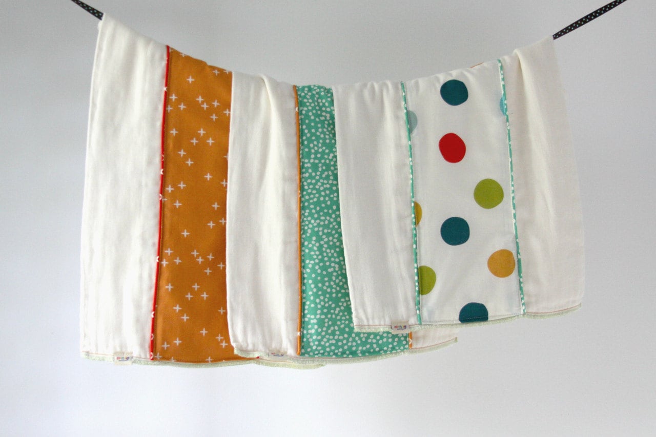Bio Spucktücher 3Er Set. Baby Spucktücher, Neugeborenen Geschenk, Party Spucktuch, Essentials von Etsy - owesley
