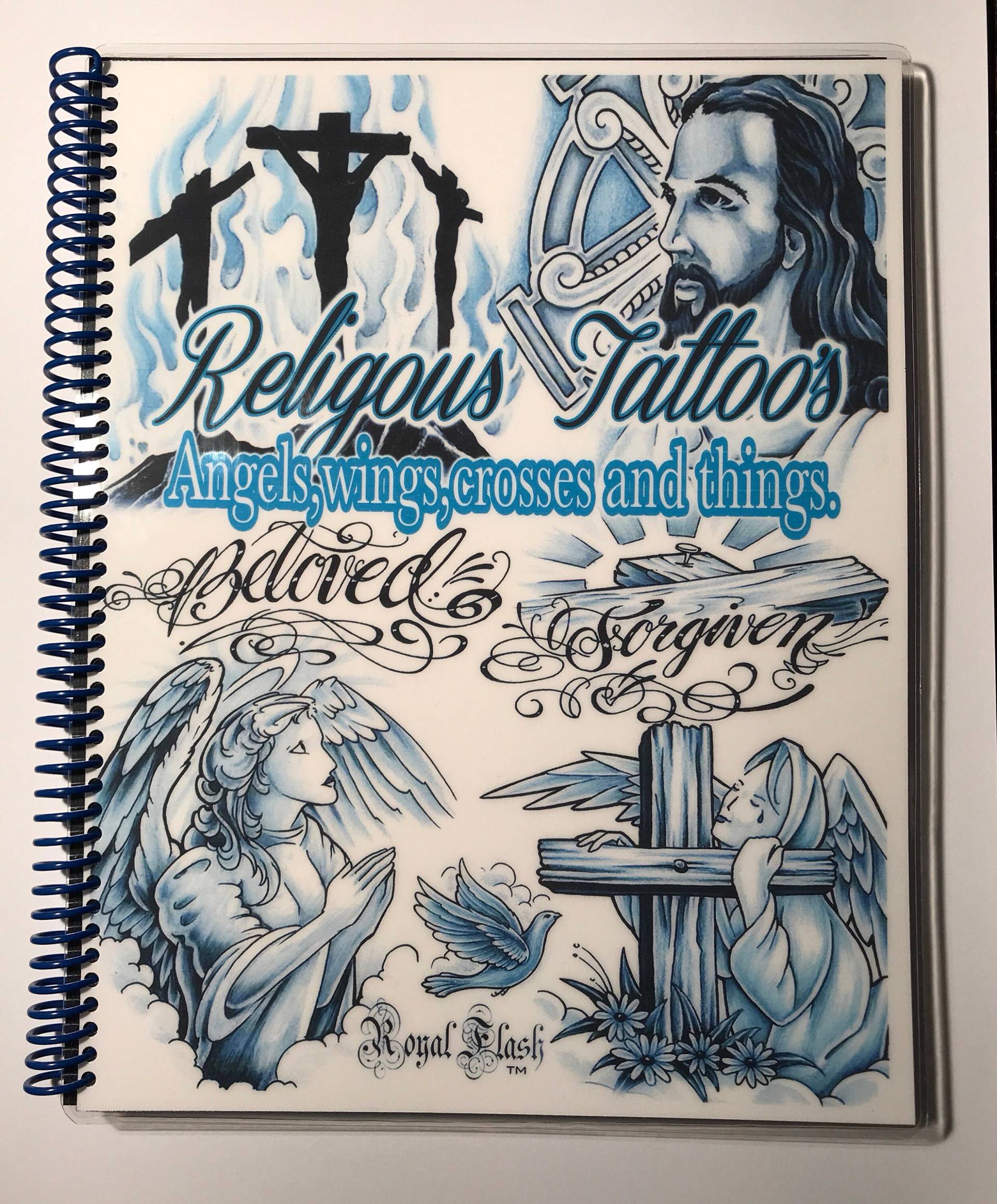 Buch Der Religiösen Tattoos Hunderte Von Designs Bereits Auf Ganzen Welt Verkauft von Etsy - paintwheel