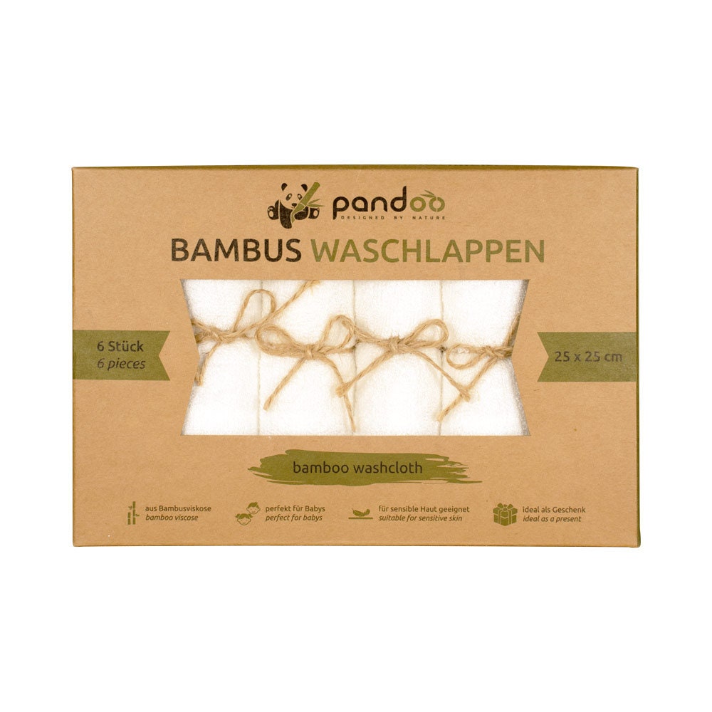 Pandoo Bambus Waschlappen Pandoo Bambus Waschlappen von Etsy - pandooShop