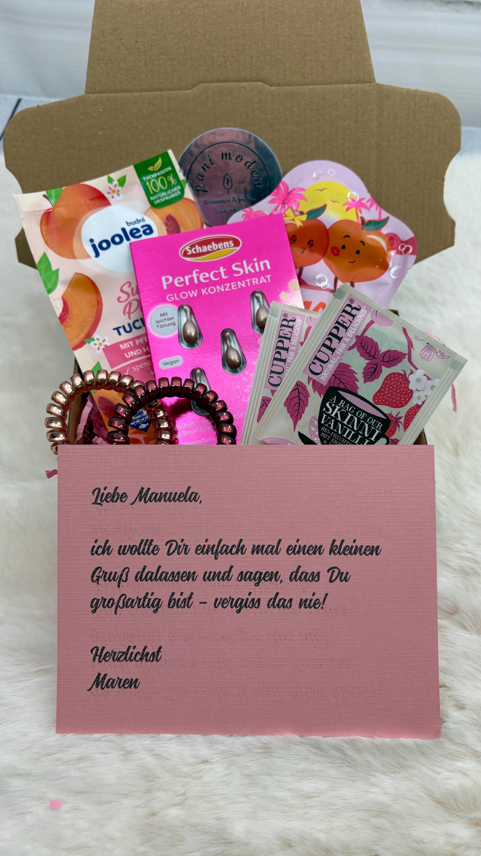 Beautybox, Geschenkbox, Beste Freundin Box, Wellnessbox, Z.b. Zum Geburtstag, Auf Wunsch Mit Grußbotschaft Beautybox, Geschenkbox, Beste Freundin Box, Wellnessbox, Z.b. Zum Geburtstag, Auf Wunsch Mit Grußbotschaft von Etsy - panimoden