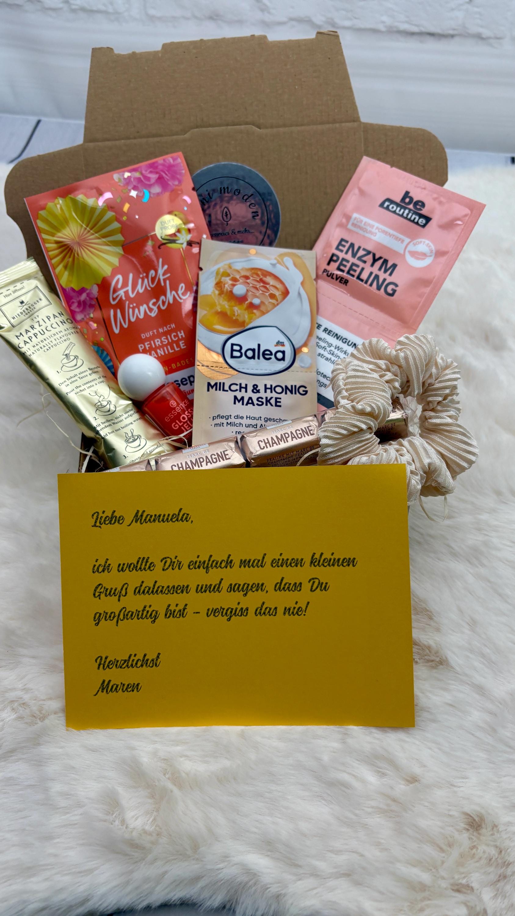 Beautybox, Geschenkbox, Beste Freundin Box, Wellnessbox, Z.b. Zum Geburtstag, Auf Wunsch Mit Grußbotschaft Beautybox, Geschenkbox, Beste Freundin Box, Wellnessbox, Z.b. Zum Geburtstag, Auf Wunsch Mit Grußbotschaft von Etsy - panimoden