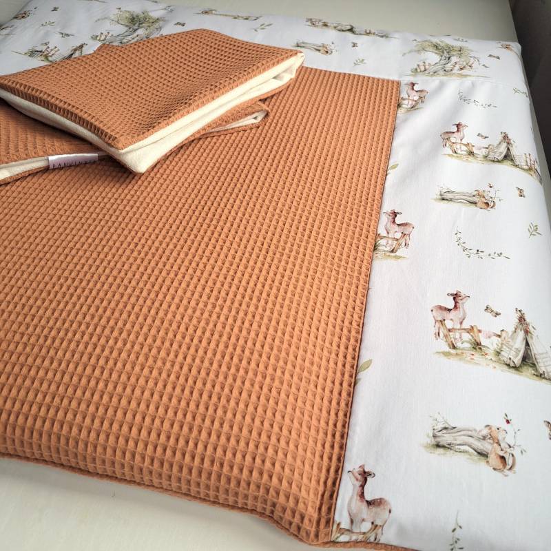 Wickelunterlage Mit Abnehmbarem Bezug Und Wasserdichtem Inlett von Etsy - pankinbed