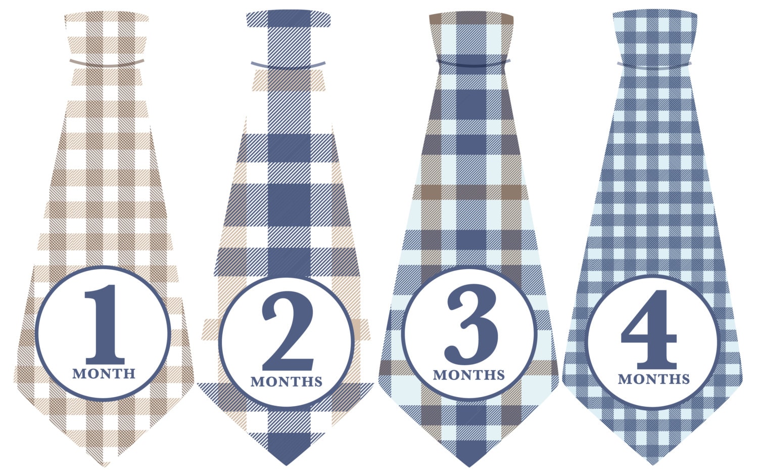 Geschenkangebot, Baby Sticker Junge, Sticker, Kariert, Meilenstein Krawatte Geschenk, Blau Braun Geschenkangebot, Baby Sticker Junge, Sticker, Kariert, Meilenstein Krawatte Geschenk, Blau Braun von Etsy - pennyandprince