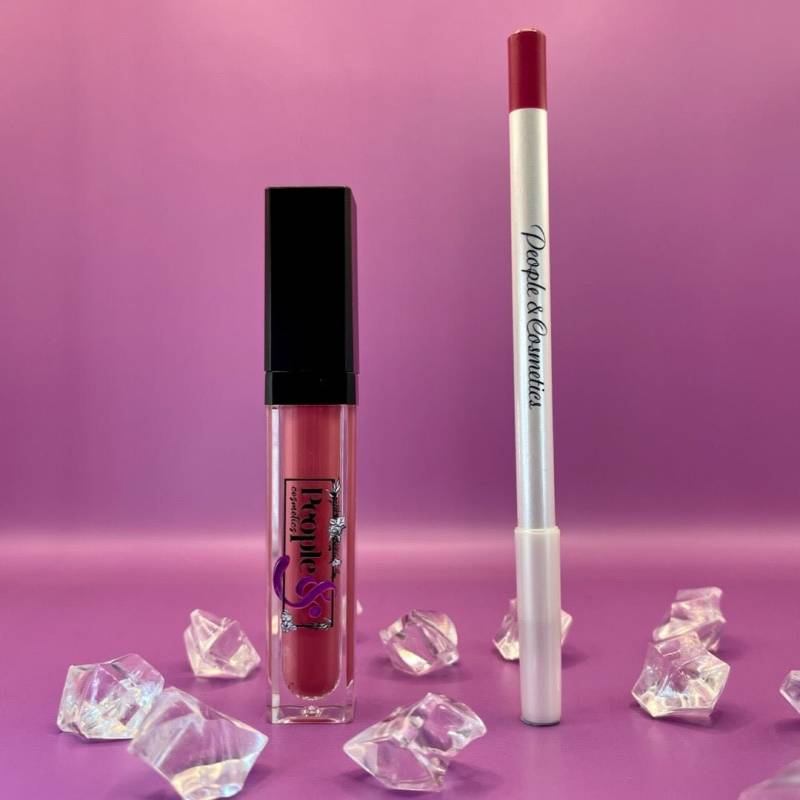 Matte Lip Kit | Lippenstift Und Liner von Etsy - peopleandcosmetics