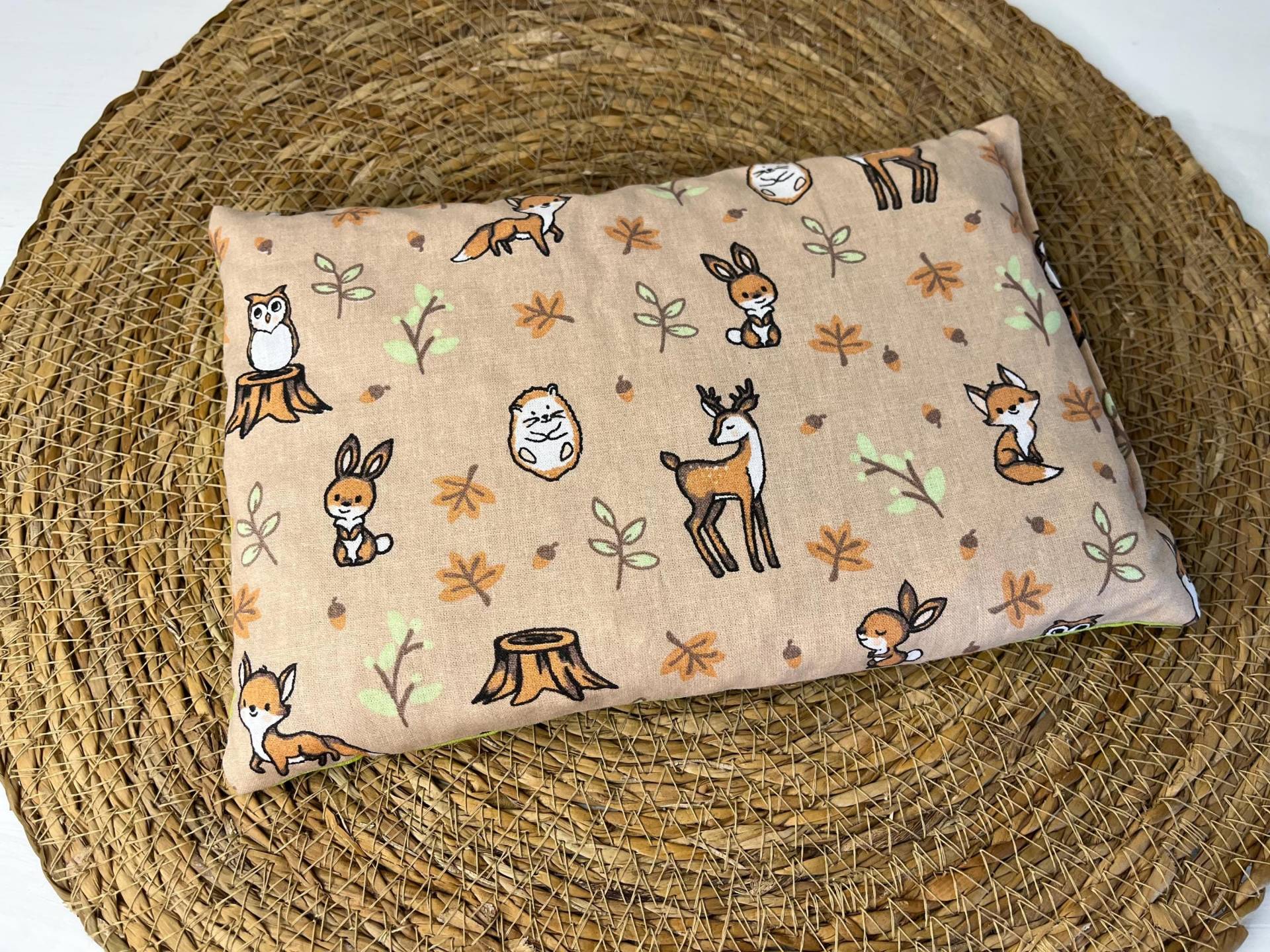 Kirschkernkissen, Wärmekissen, Körnerkissen, Mikrowelle, Handmade, Waldtiere, Kind Kirschkernkissen, Wärmekissen, Körnerkissen, Mikrowelle, Handmade, Waldtiere, Kind von Etsy - pinkbowKristinchen