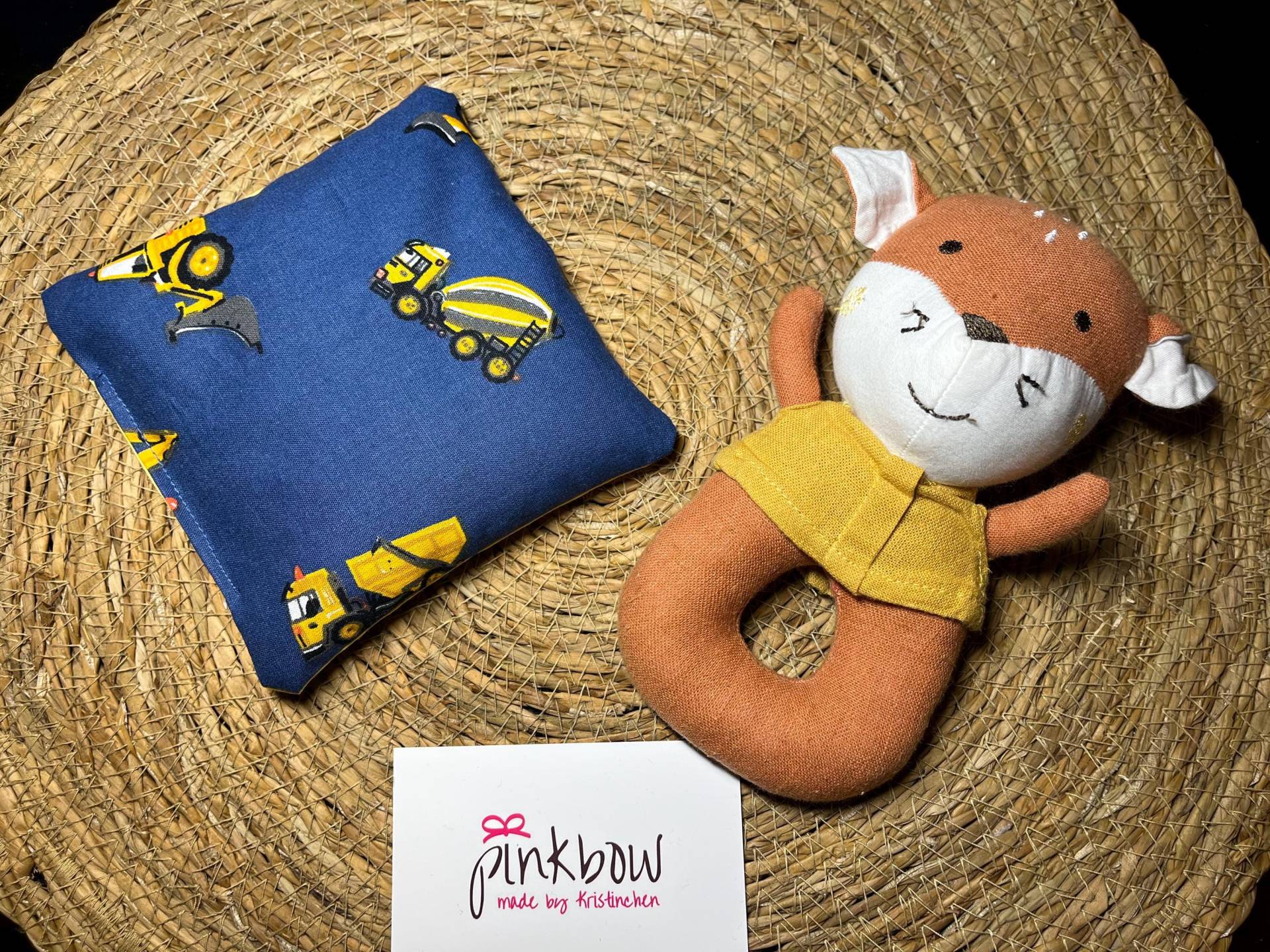 Rapssamenkissen Baby, Wärmekissen, Körnerkissen, Wärme, Mikrowelle, Handmade With Love, Geburt, Geschenk, Baufahrzeuge, Babyboy, Kinderwagen von Etsy - pinkbowKristinchen