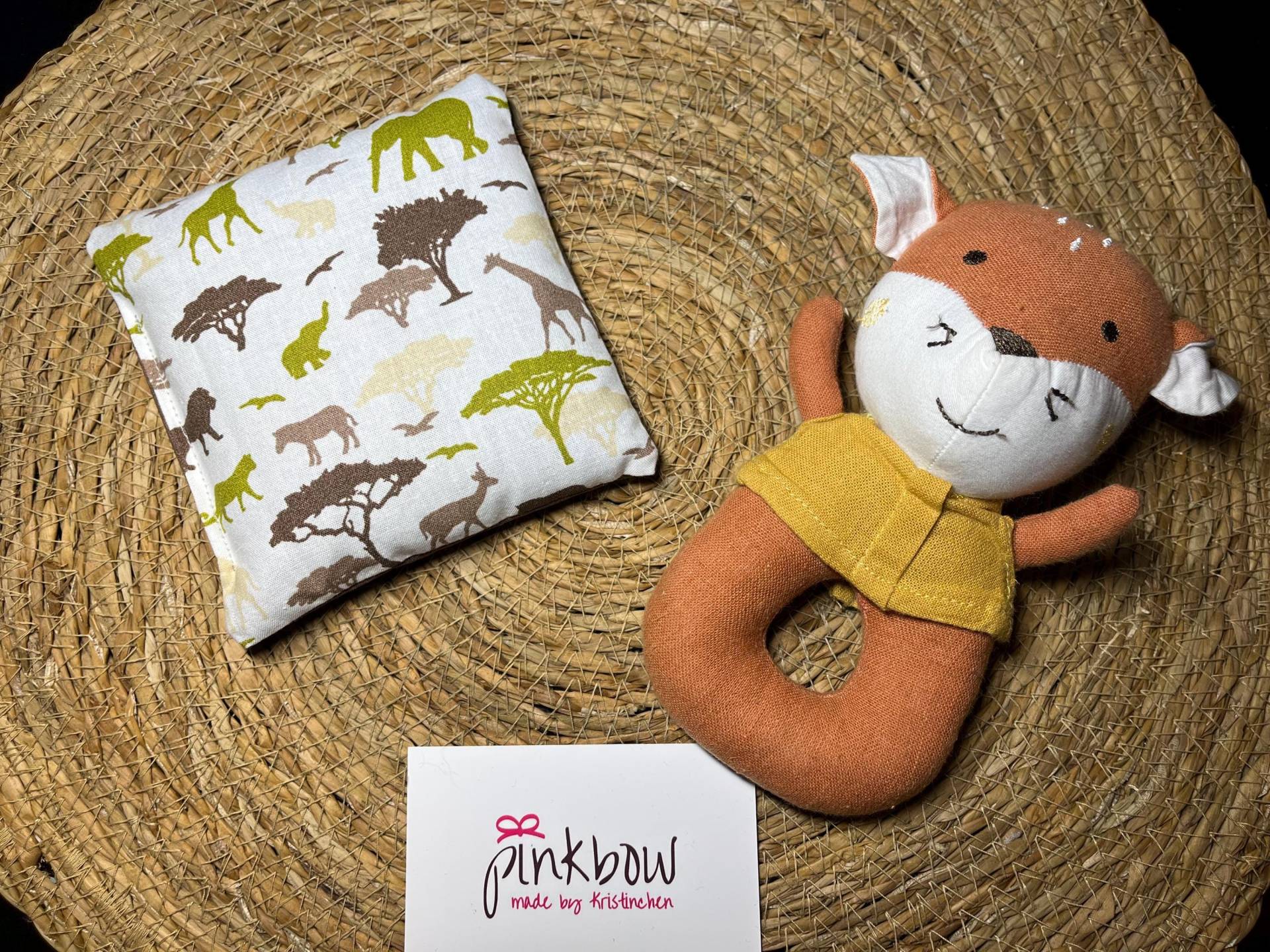 Rapssamenkissen Baby, Wärmekissen, Körnerkissen, Wärme, Mikrowelle, Handmade With Love, Geburt, Geschenk, Safari, Afrika, Kinderwagen von Etsy - pinkbowKristinchen