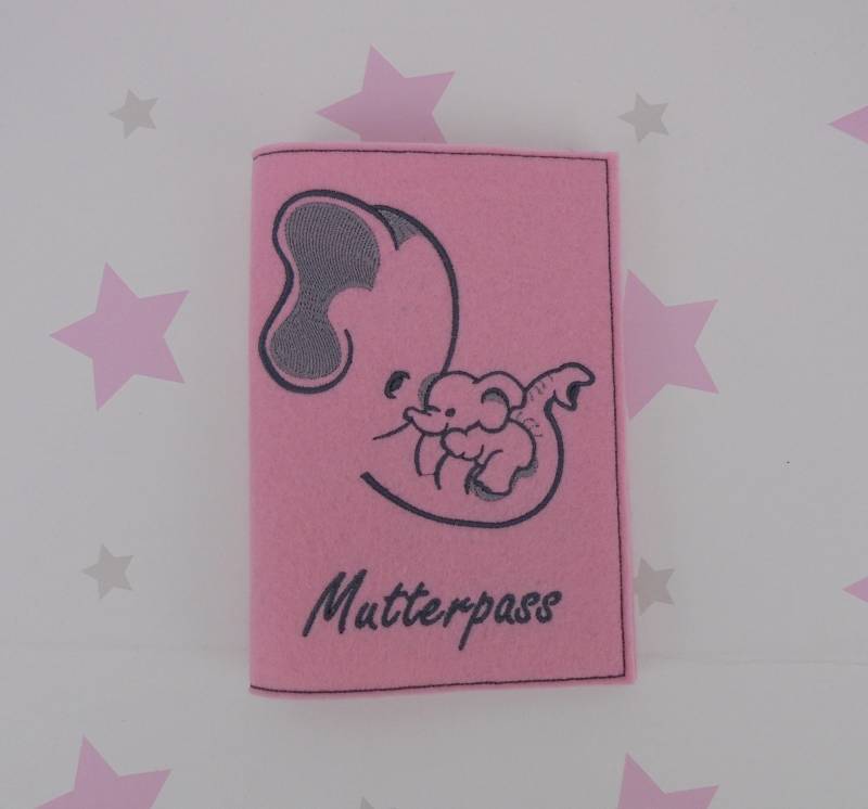 Pinkesterne Mutterpasshülle Mamipass Filz Schutzhülle Handmade Elefant Pinkesterne Mutterpasshülle Mamipass Filz Schutzhülle Handmade Elefant von Etsy - pinkeSterne